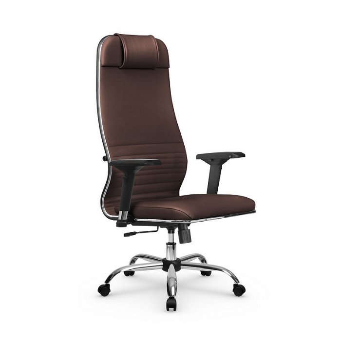 Кресло руководителя МЕТТА L-1m-38К2/4D MPES хром 17833 - вид 10